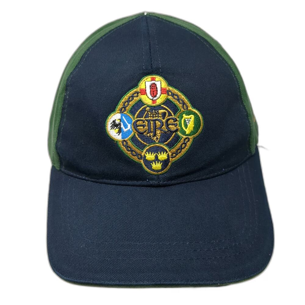 Lansdowne GAA Eire Crest Baseball Cap Blue Green One Size Hat Irish Provinces